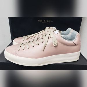 Rag & Bone Mens RB1 Low Pink Sneaker New in Box